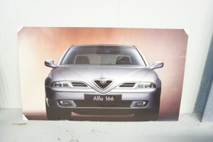 Alfa Romeo 166 Bild rießig 1m x 1,73m
