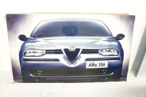 Alfa Romeo 156 Bild rießig 1m x 1,73m