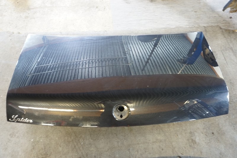 Alfa Romeo Spider 916 Heckklappe Kofferraumdeckel schwarz 63