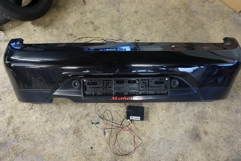Alfa Romeo GTV Spider 916 Rear Bumper black uni 601 with...