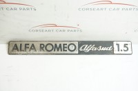 110940 / 60719098 Alfa Romeo Alfasud 1.5 Schriftzug Emblem hinten [GEBRAUCHT]