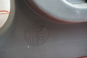 150488061 Alfa Romeo 146 Sill Rocker Rail Trim Cover LH with Logo
