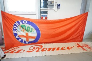 Alfa Romeo Flag Banner ca. 3,7m x 1,5m
