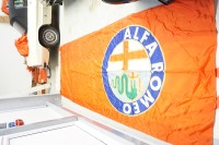 Alfa Romeo Flag Banner ca. 3,9m x 1,45m