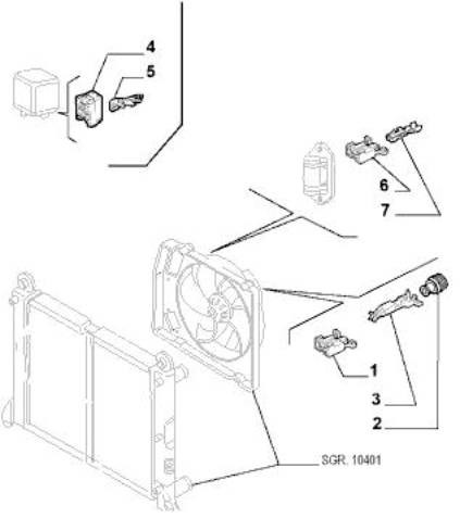 60812935 Alfa Romewo 145 146 Stecker f&u box