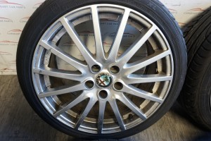 Alfa Romeo 159 Brera Spider 939 18" genuine Wheels with Summer Tires