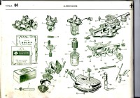 136584801/2 Alfa Romeo All 105 (Except of Giulia T.I.) Bowl for Fuel Filter (Fispa) [No. 18 on Photo]