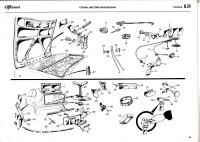 534228 / 530746 Alfa Romeo Alfasud Scharnier Rechts 40 mm [Nr. 36 auf Skizze]