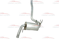 71765101 / 60651974 / 60665406 Alfa Romeo GTV Spider 916 Mittelschalldämpfer MSD Auspuff NEU