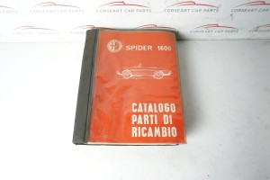 Alfa Romeo Spider 1600 Spare Parts Catalog original