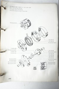 Alfa Romeo 2600 Vol. 1 Ersatzteilkatalog original