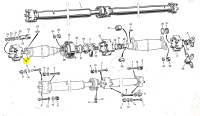 116081530100 Alfa Romeo Alfetta Hardyscheibe vorne (bis Bj. 75)