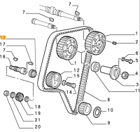60610985 / 60567604 Alfa Romeo (several models) V6 Engines Camshaft Seal