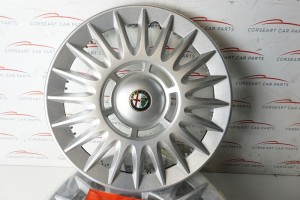 60695793 Alfa Romeo 147 & MiTo 15" Zoll Radkappen 4 Stück