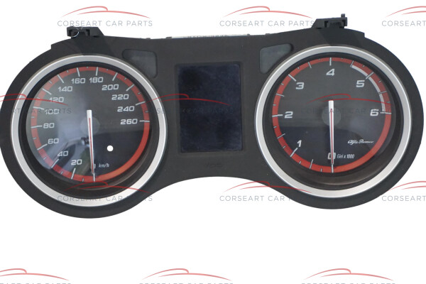 156077888 Alfa Romeo 159 939 SW 2.4 JTDm Tacho Kombiinstrument "Ti" rot