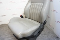 Alfa Romeo 147 Leather Seat grey creme LH Drivers