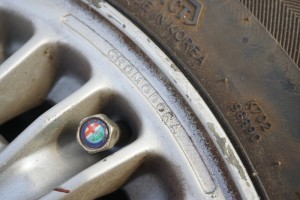 Alfa Romeo Alfasud Satz Räder / Cromodora 5J x13 zum Aufarbeiten