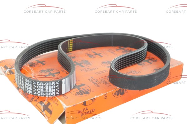 60814847 / 60813506 / 46540546 Alfa Romeo 145/146/147/156 1.9 JTDM & Fiat & Lancia Keilrippenriemen L=1036