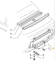 60547314 Alfa Romeo 155 Karosserie Heckblech