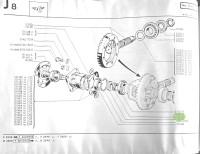 60515588 / 101450 Alfa Romeo Alfasud Zahnrad Tachowelle