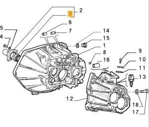 4004780 / 40004680 Alfa Romeo 155 Turbo 2.0 Dichtungsring Getriebe