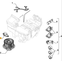 60779461 Alfa Romeo 145/146 & Fiat Widerstand Heizung