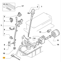 60657303 Alfa Romeo 155 / 166 2.4 JTD & Lancia Thesis Ölstandsensor M12