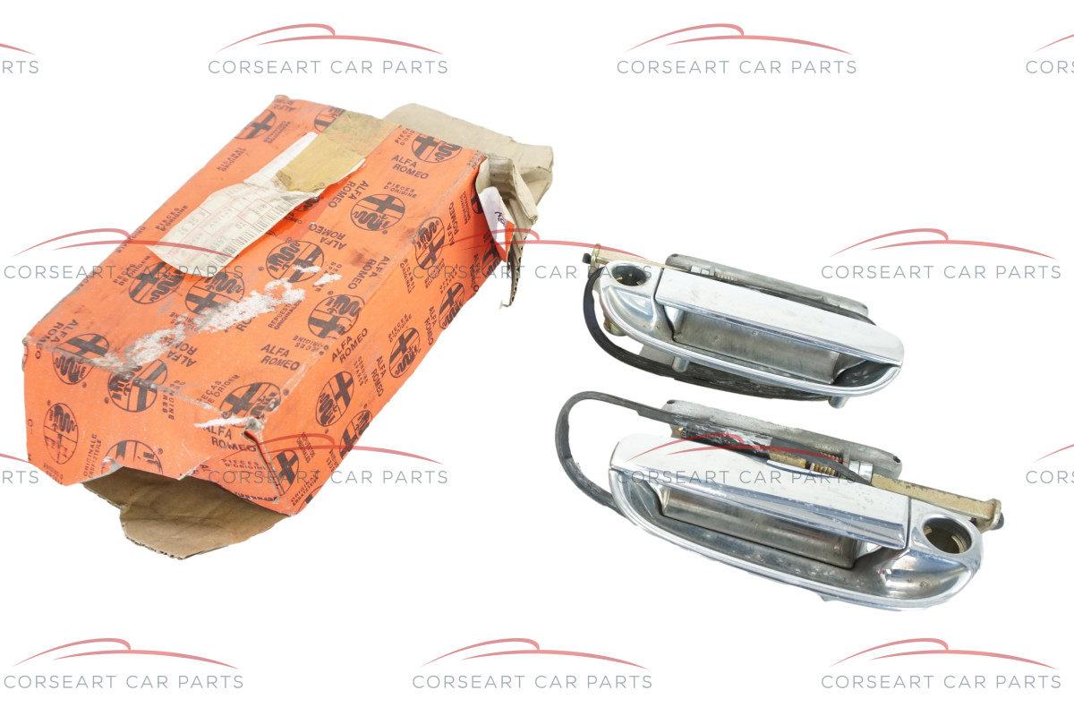60609554 Alfa Romeo 166 Exterior Front Door Handle Set