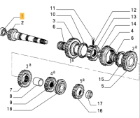 60811512 Alfa Romeo 146 & 155 & GTV Spider 916 Gear Bearing