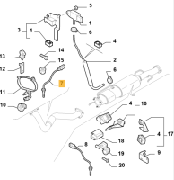 55204763 Alfa Romeo 147 & GT 937 Sensor Abgastemperatur