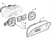 9946273 Alfa Romeo 33 (907) Tacho