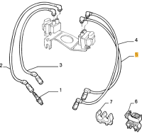 60606039 Alfa Romeo 145 & 146 1.3 8V Ignition Cable Cylinder 4