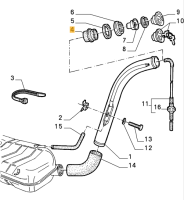 60503493 Alfa Romeo 33 Stutzen Kraftstoffschlauch