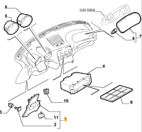 156034590 Alfa Romeo 156 Cover Dashboard