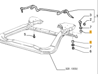 7601642 Aöfa Romeo & Fiat & Lancia Rubber Bush Stabilisator Front Axle