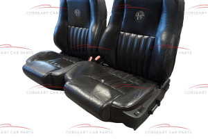 Alfa Romeo 166 Leather Seats electrical black Memory (Ti)