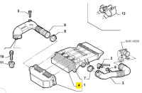 46552777 Fiat Punto & Lancia Y Luftfilter