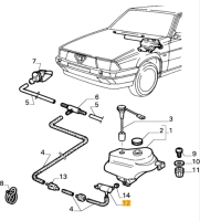 60547744 Alfa Romeo 33 & 75 & GTV 6 116 Washing Water Pump