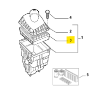 46806576 Fiat Multipla Luftfilter