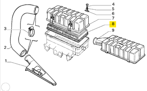 5983926 Fiat Luftfilter