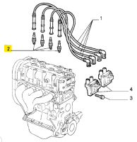 46531919 Fiat & Lancia Zündkerze