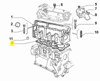 7640784 Fiat & Lancia Cylinder Head Seal Gasket