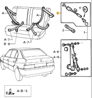 60504404 / 547793 Alfa Romeo 33 (88-90) Front Seat Belt Lock