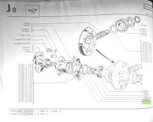 101445 Alfa Romeo Alfasud Lager Kardanwelle