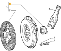 60502668 / 60603915 / 60581569 Alfa Romeo 33 & 145/146 & Alfasud Release Bearing hydraulic Clutch