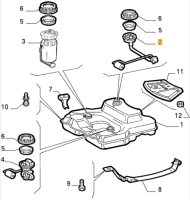 60590034 Alfa Romeo 164 (92-97) 3.0 V6 Tankgeber