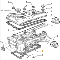 60567020 Alfa Romeo Zylinderkopfdichtung (612161020 Victor Reinz) 1,800 1,750