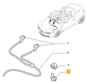 60601159 Alfa Romeo & Fiat & Lancia Bracket, various Applications