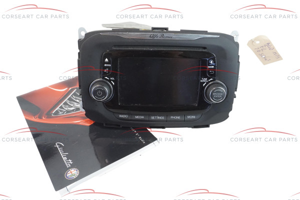 Alfa Romeo Giulietta 940 original Touch Radio Uconnect 156104647 (mit Codekarte)