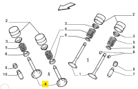 46761369 Fait & Lancia Einlassventil